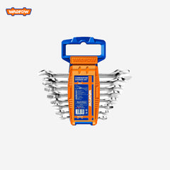 Wadfow Double Open End Spanner Wrench Tool Set 8Pcs WDS2208