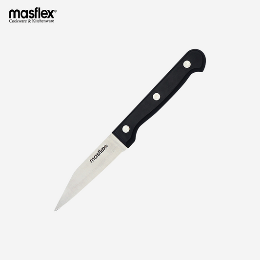 Masflex by Winland Stainless Steel 3.5 inch Paring Knife L18.5cm x W2cm x H1.3cm WE-3PK