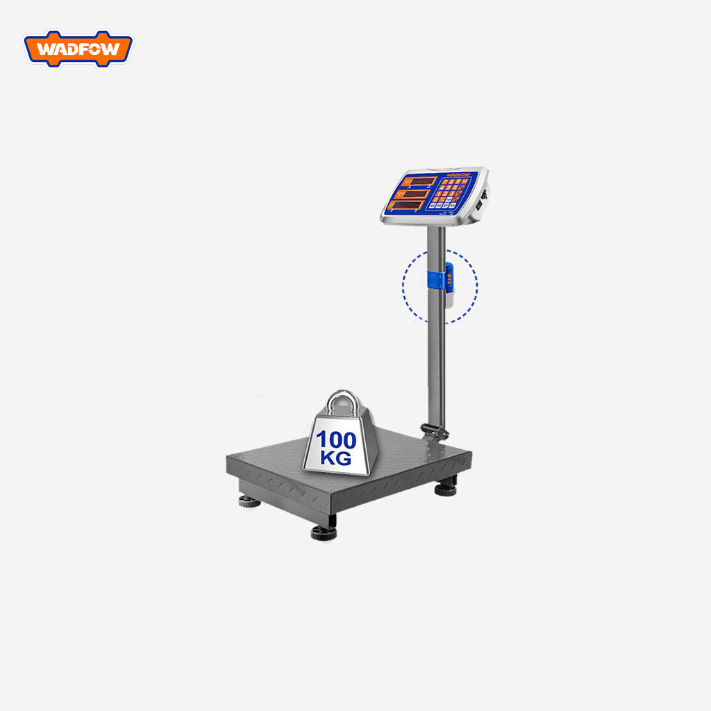 Wadfow  WEC1302 100kg Lithium-Ion Weighing Scale 12V With 20g graduation