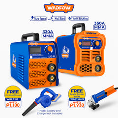 Wadfow 320A / 350A MMA Welding Machine Inverter Portable IGBT with Free Tool
