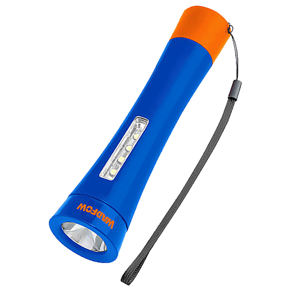 Wadfow Emergency Flashlight with Strong plastic body 35Lumens WFL10035