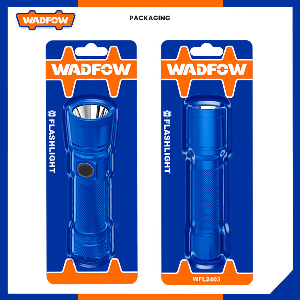 Wadfow Industrial Flashlight Emergency Flash Light 300-500Lumens