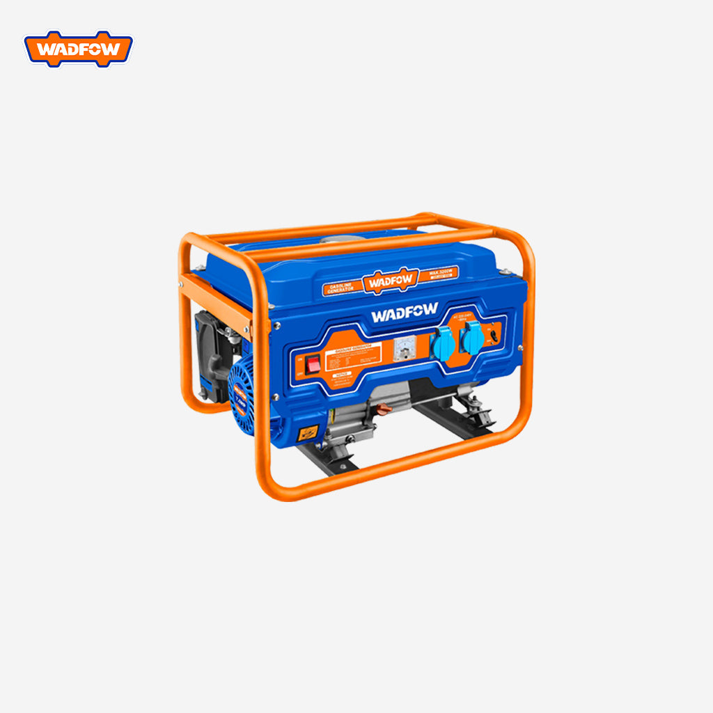 Wadfow  WGEAA04-5P Industrial 15L-Fuel Tank | 220-240V/60Hz (3600rpm) Gasoline Generator