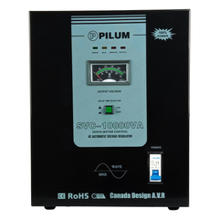 PILUM by Winland Servo Motor AC AVR 100% Efficiency 10000W Automatic Voltage Regulator PLSVC-10000VA