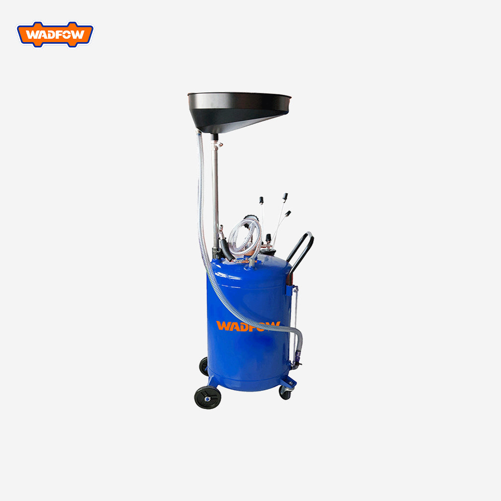 Wadfow 70Liters Puematic Waste Compressed Air Oil Suction Drainer Tank WKD2A07