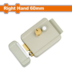 Wadfow 60mm Electric Lock Screw DC12V±10% 1.5~3A Loose Cylinder Right Side WKLZ511 (WHT)