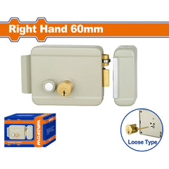 Wadfow 60mm Electric Lock Screw DC12V±10% 1.5~3A Loose Cylinder Right Side WKLZ511 (WHT)