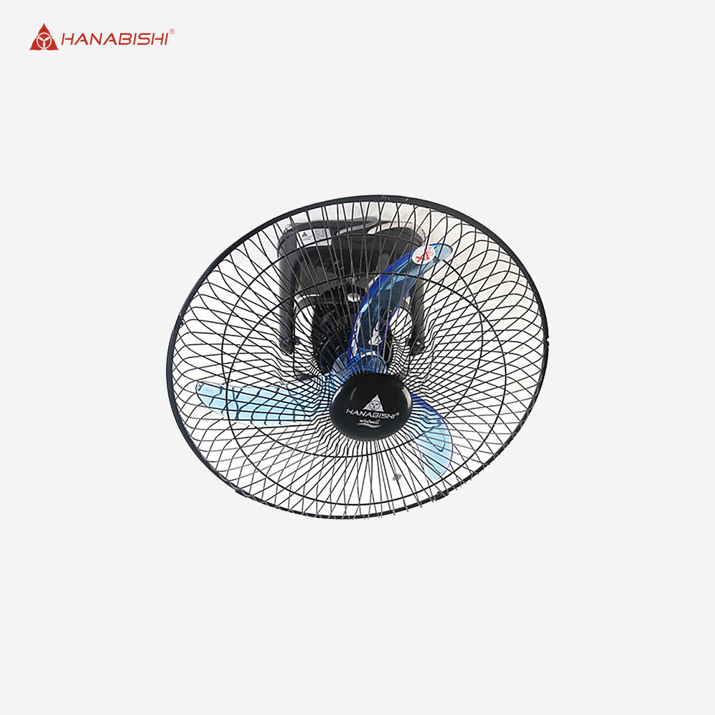 Hanabishi Orbit Fan Windmill 360 | 18 Inch Blade High Speed 360 Oscillating Electric Fan