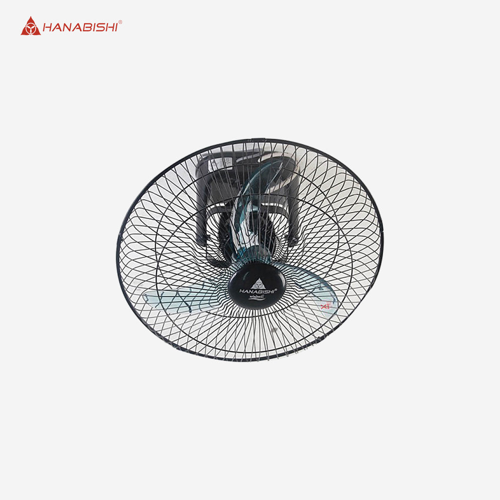 Hanabishi Orbit Fan Windmill 360 | 18 Inch Blade High Speed 360 Oscillating Electric Fan