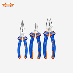 Wadfow Long Nose Combination Plier Set 3 Pcs Set WPS0603