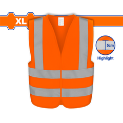 Wadfow 5cm High Reflective Strip / Reflection Vest With Tricot Waistcoat