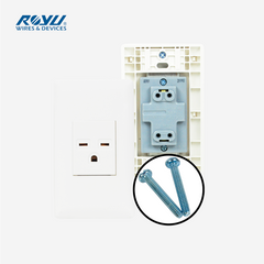 Royu by Winland Super Wide Series 1-Gang Aircon Outlet Electrical Wiring Devices (20A / 250V~) WS901