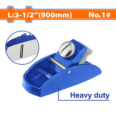 Wadfow 90mmx25.4mmx1.2mm Solid Brass Cutter Bench Planer Polished &Treated Iron Bottom WSF2501 (WHT)