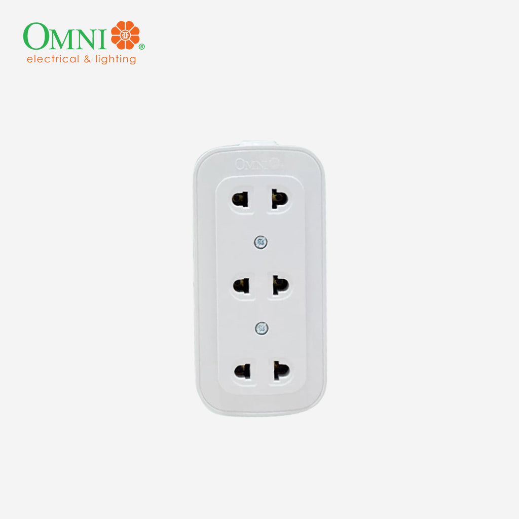 Omni by Winland 2-Gang, 3-Gang, 4-Gang Surface Convenience Outlet 10A 250V