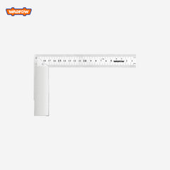 Wadfow Stainless Steel Angle Ruler With Aluminum Alloy Body 200mm X 27mm