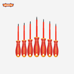 Wadfow Set of (7) Insulated flat & bake Screwdrivers Set WSS7407