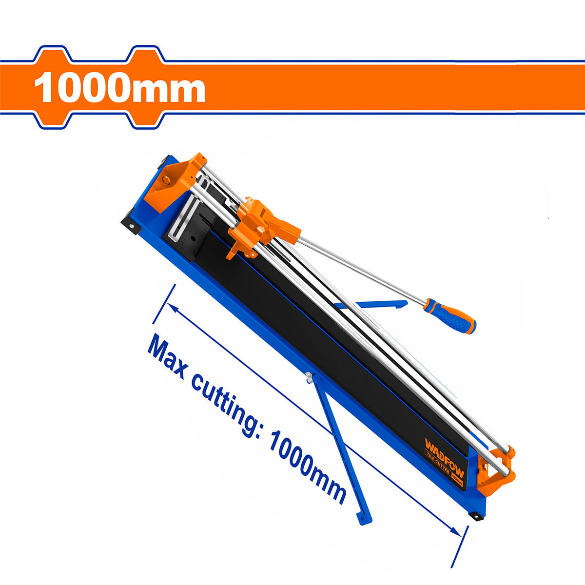 Wadfow 1000mm x 14mm Manual Tile Cutter WTR1510 WAD-HT