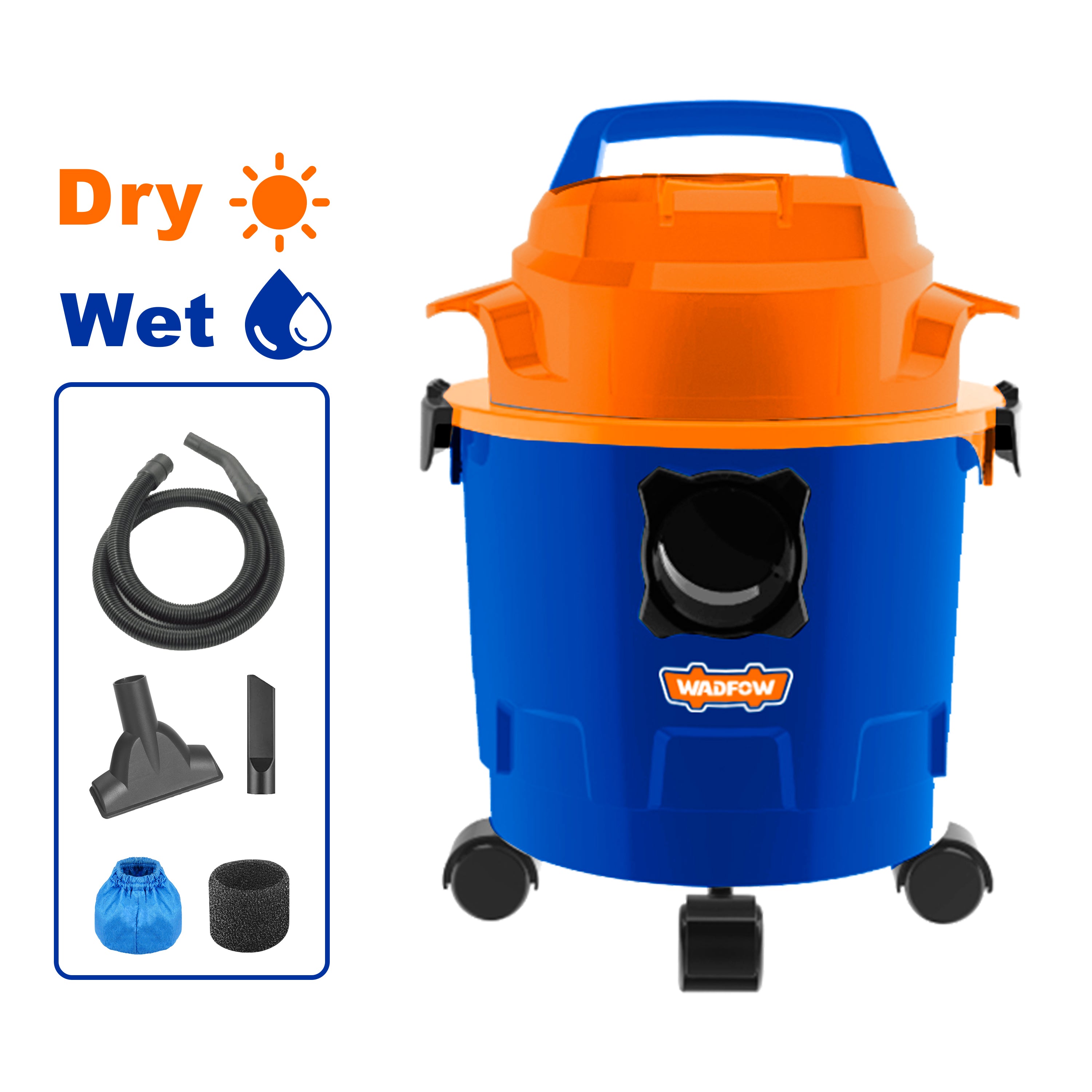 Wadfow Wet & Dry Vacuum Cleaner 10L WVR1A10