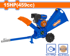 Wadfow Gasoline Wood Chipper 15hp (459cc)