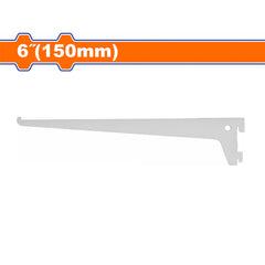 Wadfow 2mm Thickness Heavy Duty Shelf Arm Track Insert Support Brackets SOLD PER PIECE (WHT)