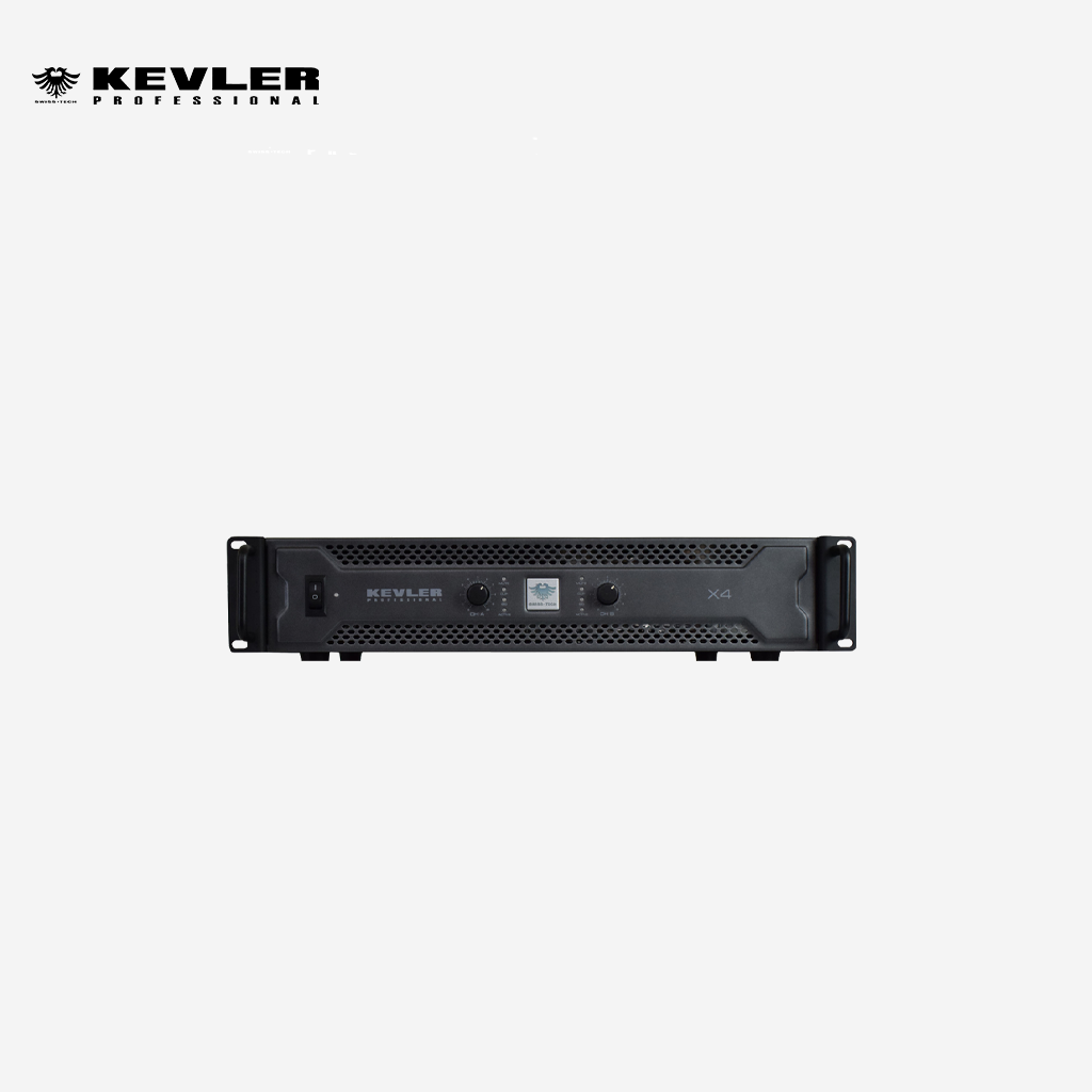 Kevler Professional Power Amplifier X Series X4 1200W X 4 X-4