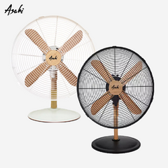 Asahi Desk Fan | Electric Fan | Wooden Retro Fan 16" XF 6004