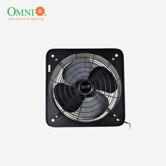 Omni by Winland Industrial Wall Mounted Exhaust Fan 12inch with Grille XFV-300