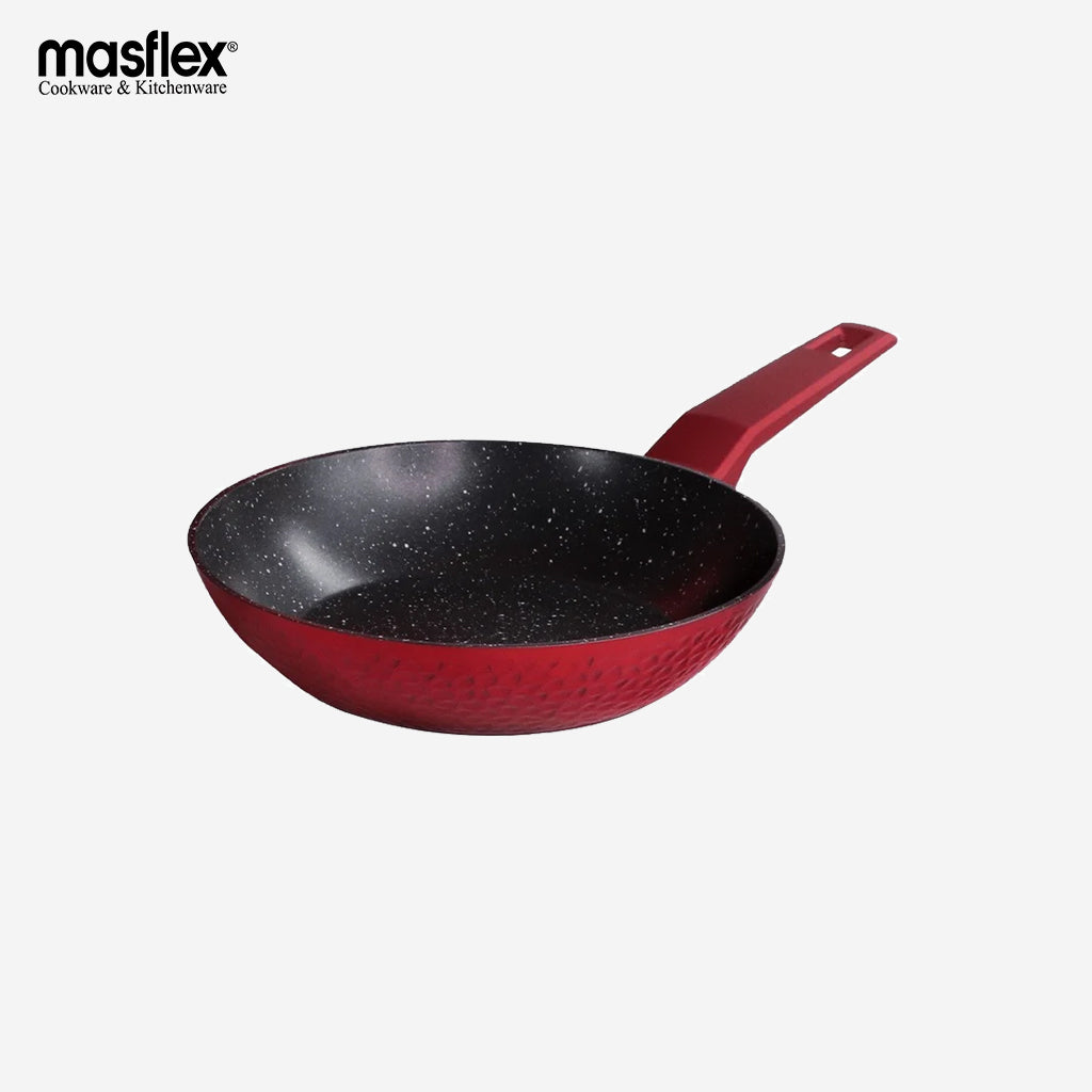 Masflex 3-Layer Non Stick Induction Fry Pan 28cm Heavy Gauge Aluminum ZC-82