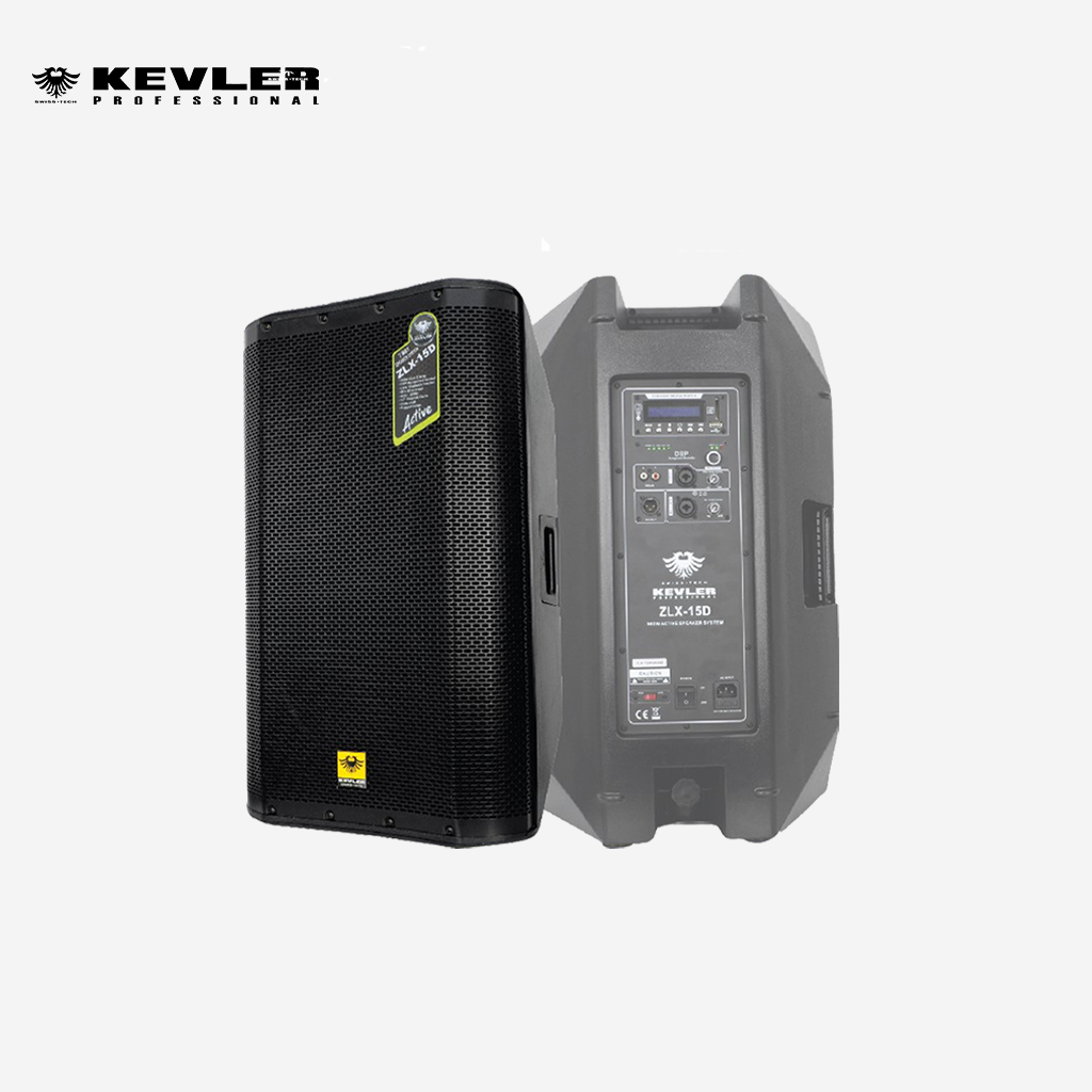 Kevler 1pc ZLX-15D 15 Inches Active Speaker System 500W with USB/Bluetooth/ DSP Control