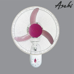 ASAHI Original 16 inch Wall Fan | Electric Fan 3 Speed Setting WF-627 w/ Free 5w Bulb