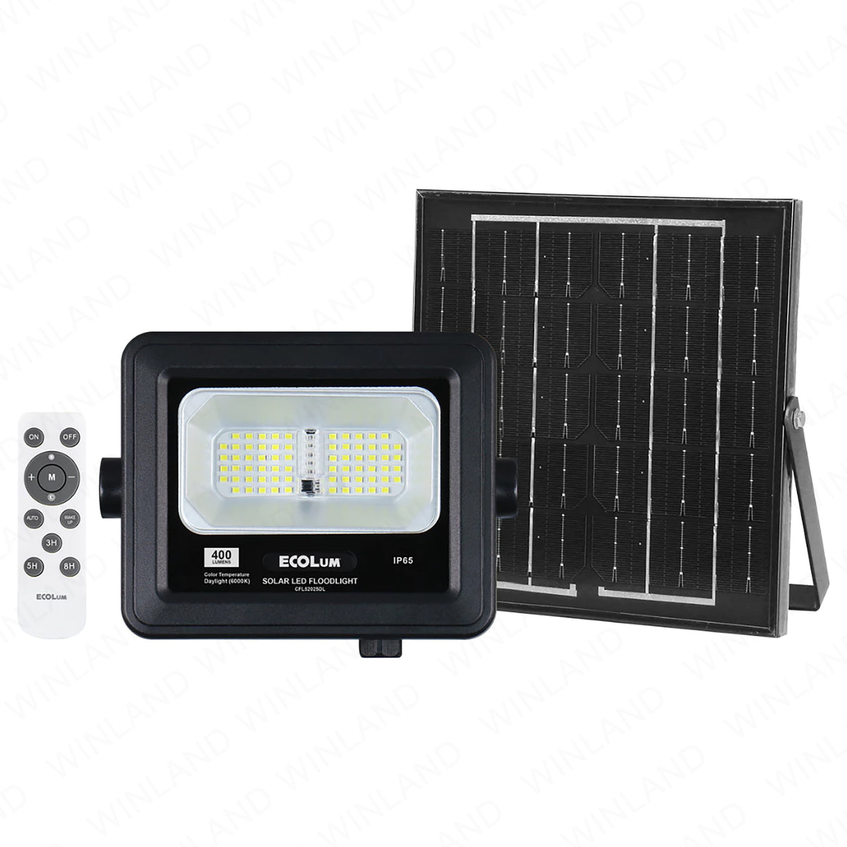 Firefly by Winland ECOLUM Solar Led Floodlight Flood light 25W/40W(400-500 Lumens) Daylight CFL520