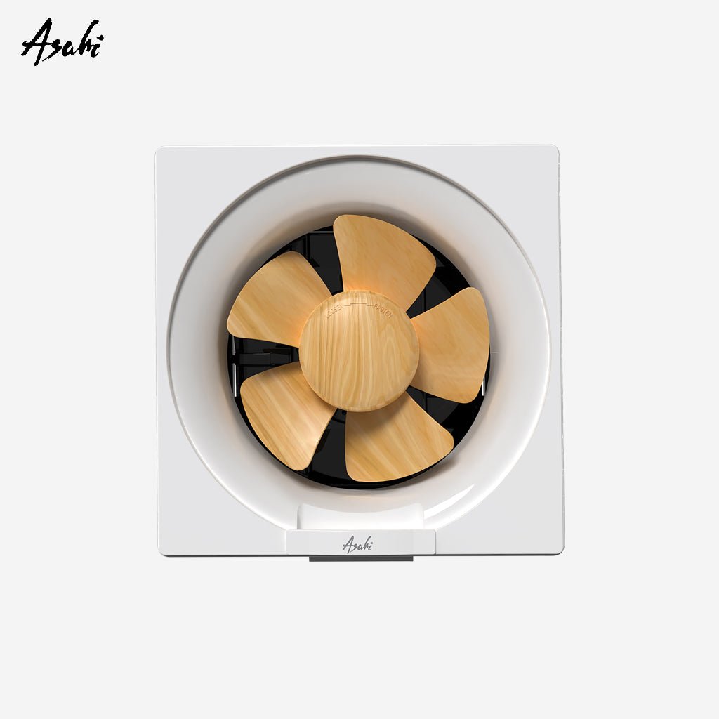 Asahi 12 - Inch(305mm) Exhaust Fan Wooden Series Design Fan Blades (55W) EF - 12W - Winland Depot