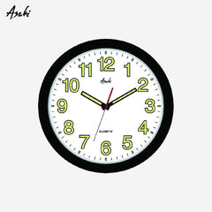 Asahi 14 Inches Glow in the Dark Round Wall Clock - Winland Depot