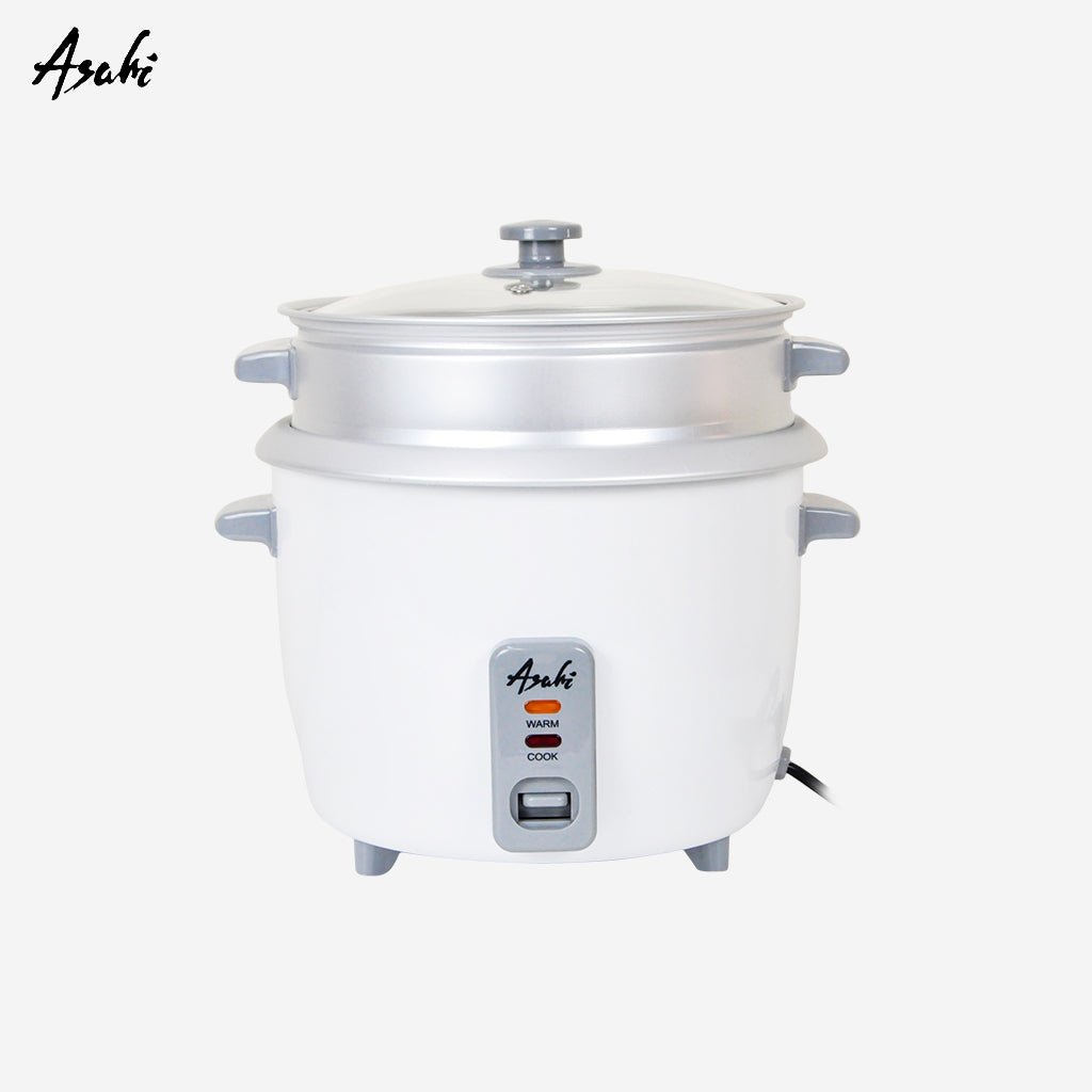 Asahi 1.8L 10 cups Rice Cooker Glass cover with streamer RC - 10 - Winland Depot