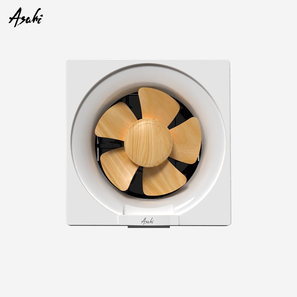 Asahi 8 - Inch Exhaust Fan Wooden Series Design Fan Blades (35W) EF - 8W - Winland Depot