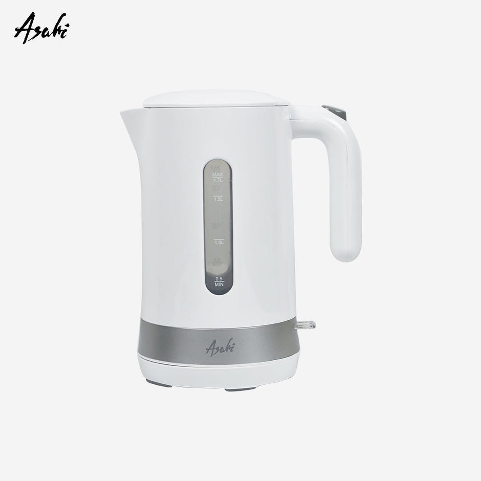 Asahi Cordless Electric Kettle Stainless Steel Heating Plate
