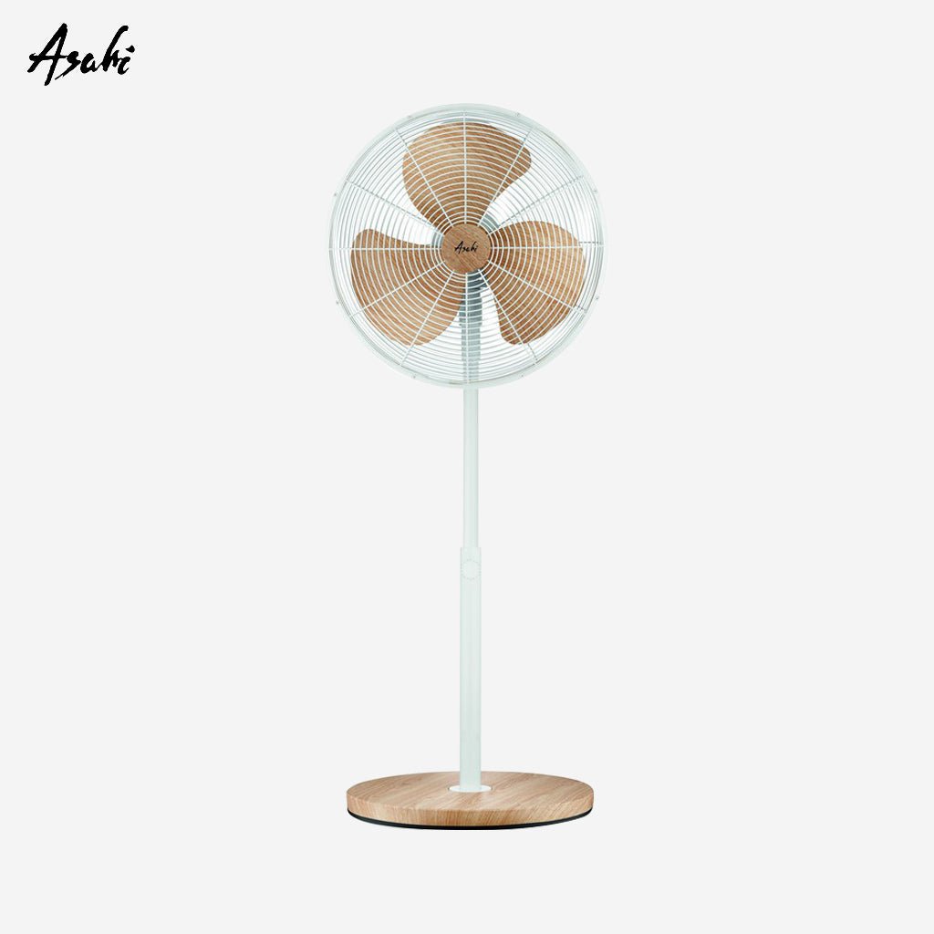 Asahi Retro Wooden Stand Fan 16" | Electric Fan XF 6081 - Winland Depot