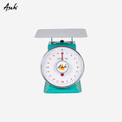 Asahi Spring Dial Weighing Scale 20kg Stainless Flat Top FS - 202 - Winland Depot