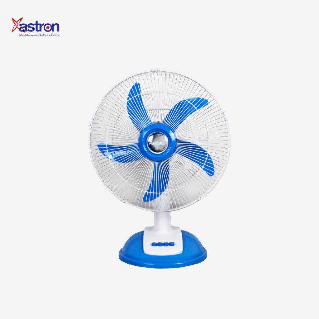 Astron 5 Blade Falcon 16" Desk Floor Ground Fan | Electric Fan 55watts (Blue) FLC - 16 - Winland Depot