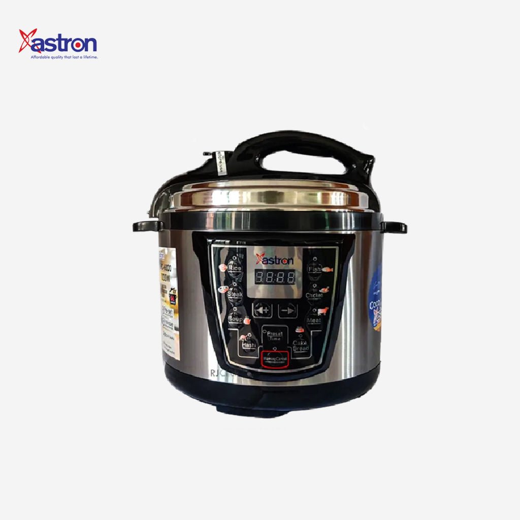 Astron Multi - Function 6 Liter Electric Pressure Cooker Energy Efficient | 1000W EPC - 6000 - Winland Depot