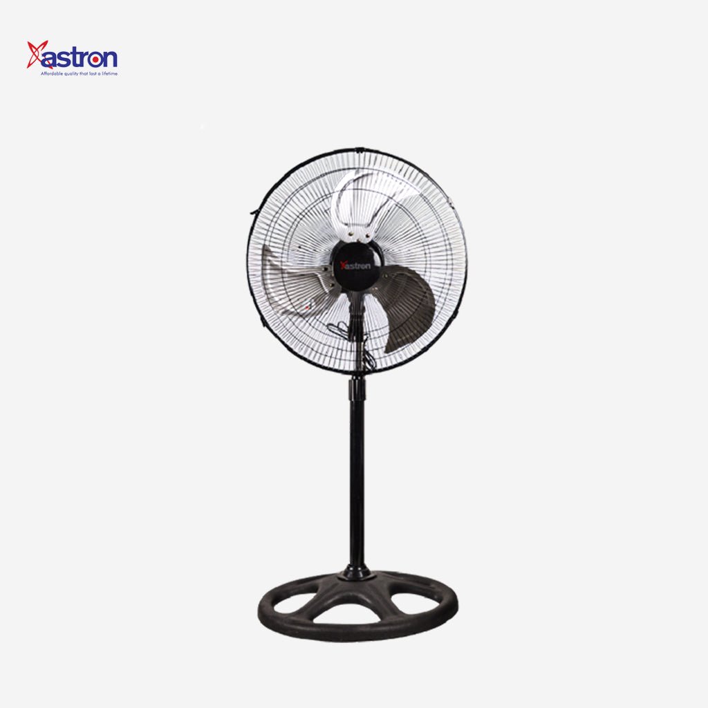 Astron Omni 18" Industrial Stand Fan | Electric Fan 65W (Black) ISF - 1845 - Winland Depot