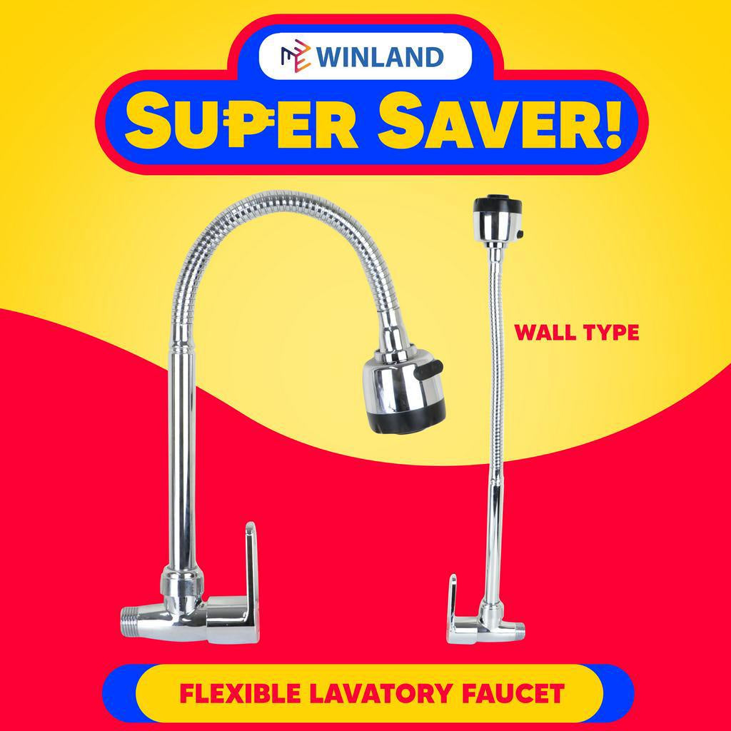 GL by Winland Flexible Lavatory Faucet Sink & Wall Mounted Type 119269 / 119270 "GL by WinlandT"
