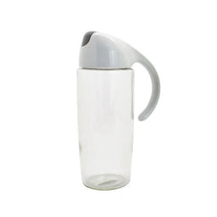 Masflex 500 ml Capacity Glass Oil Bottle W/ Plastic Lid Modern and Unique Design QM-170