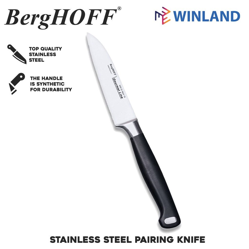 Berghoff 3" Stainless Steel Pairing Knife - Winland Depot