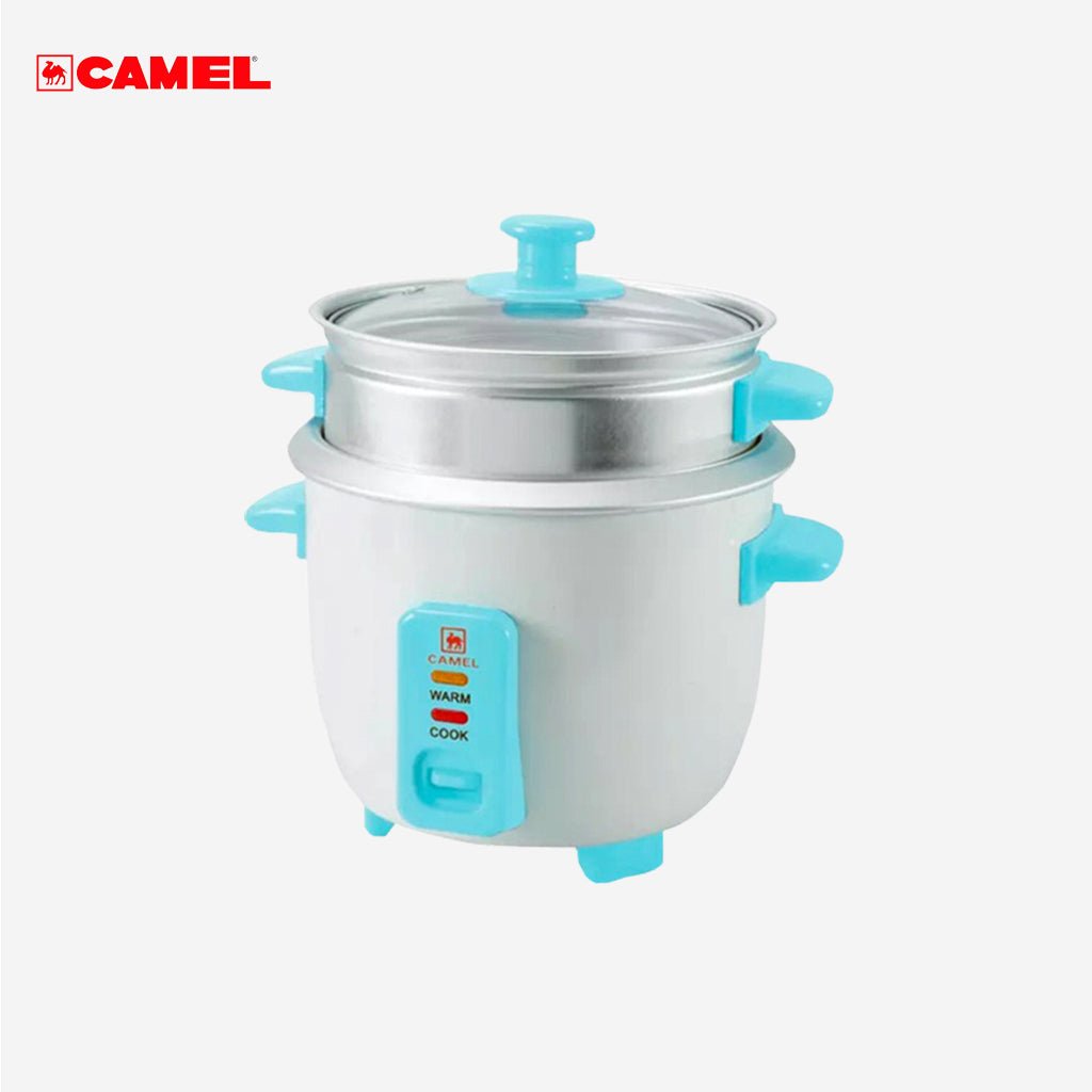 Camel 0.6L 3 cups Rice Cooker with Steamer CRC - 06S CRC06S - Winland Depot