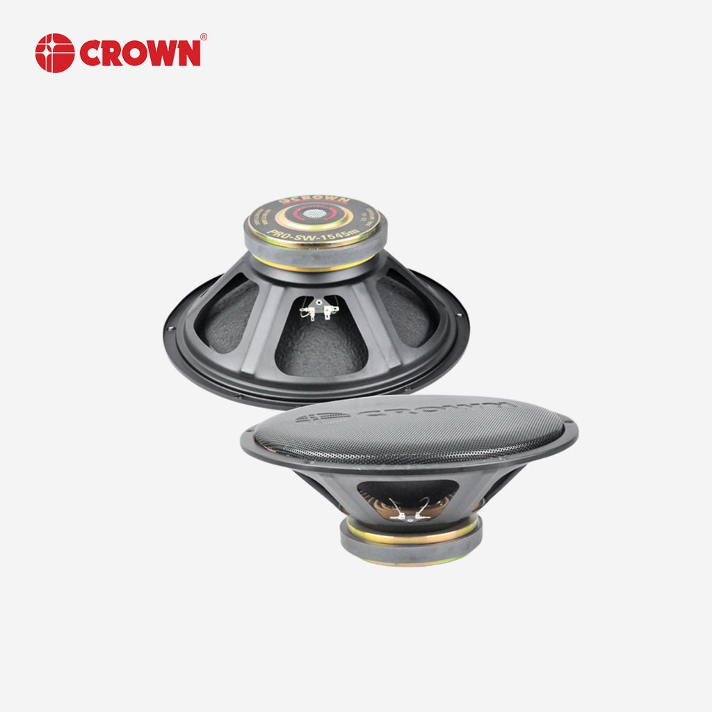 Crown 15" Subwoofer Speaker 450W PRO - SW - 1545M (1)piece per order - Winland Depot