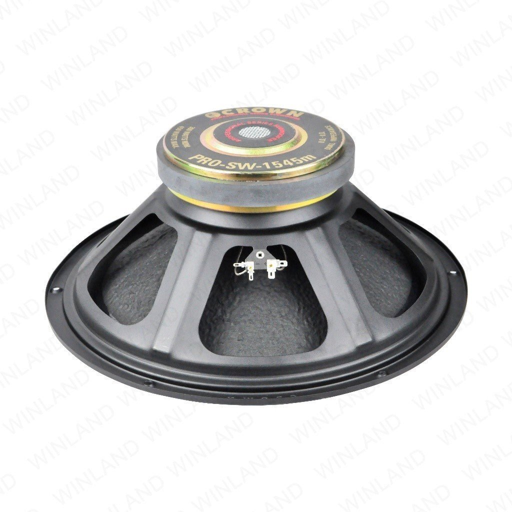 Crown 15" Subwoofer Speaker 450W PRO - SW - 1545M (1)piece per order - Winland Depot