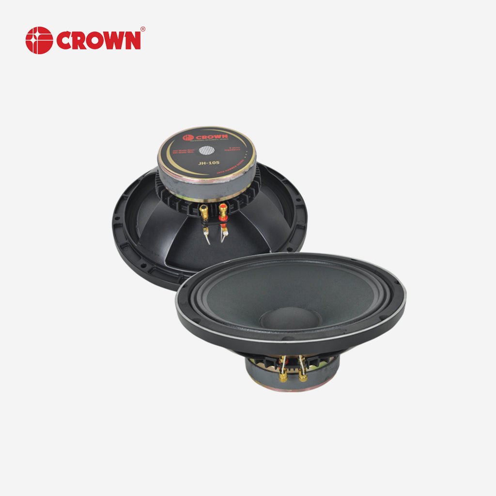 Crown 1pc 10 Inches Jack Hammer Series Instrumental Speaker 500 Watts JH - 105 - Winland Depot