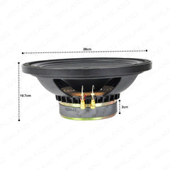 Crown 1pc 10 Inches Jack Hammer Series Instrumental Speaker 500 Watts JH - 105 - Winland Depot