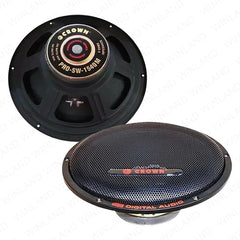 Crown 1pc 15 Inch Professional Subwoofer 200 - 400W 8 Ohms with 1 Terminal PRO - SW - 1540 M - Winland Depot